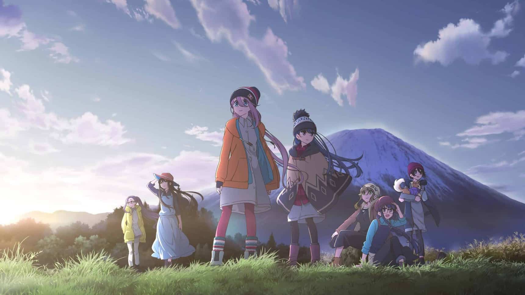 Yuru Camp Movie Releases 2nd Off-Shot Visual