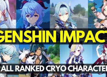 Genshin Impact Cryo Characters