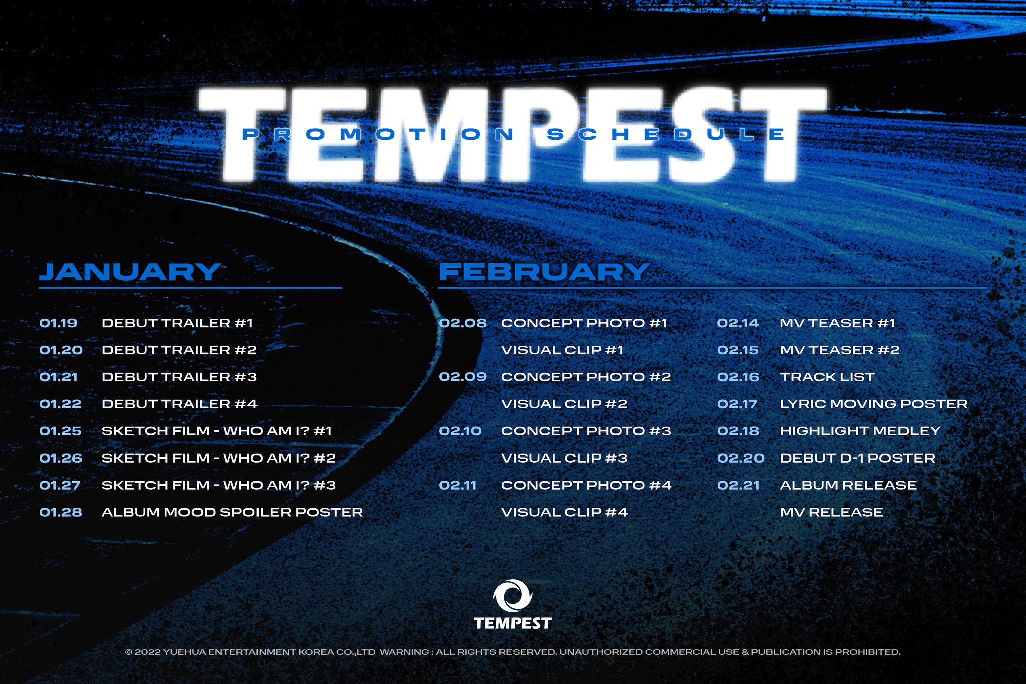Tempest debut kpop