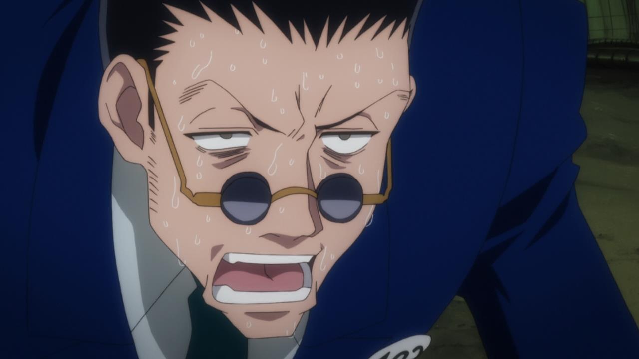 Exame Hunter x Hunter - Que cena. \Leorio