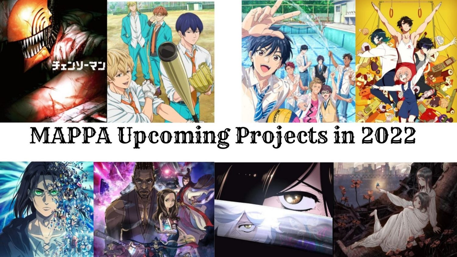 MAPPA upcoming projects in 2022
