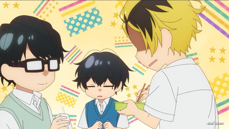 Sasaki and Miyano ep6 - Birthday Present - I drink and watch anime