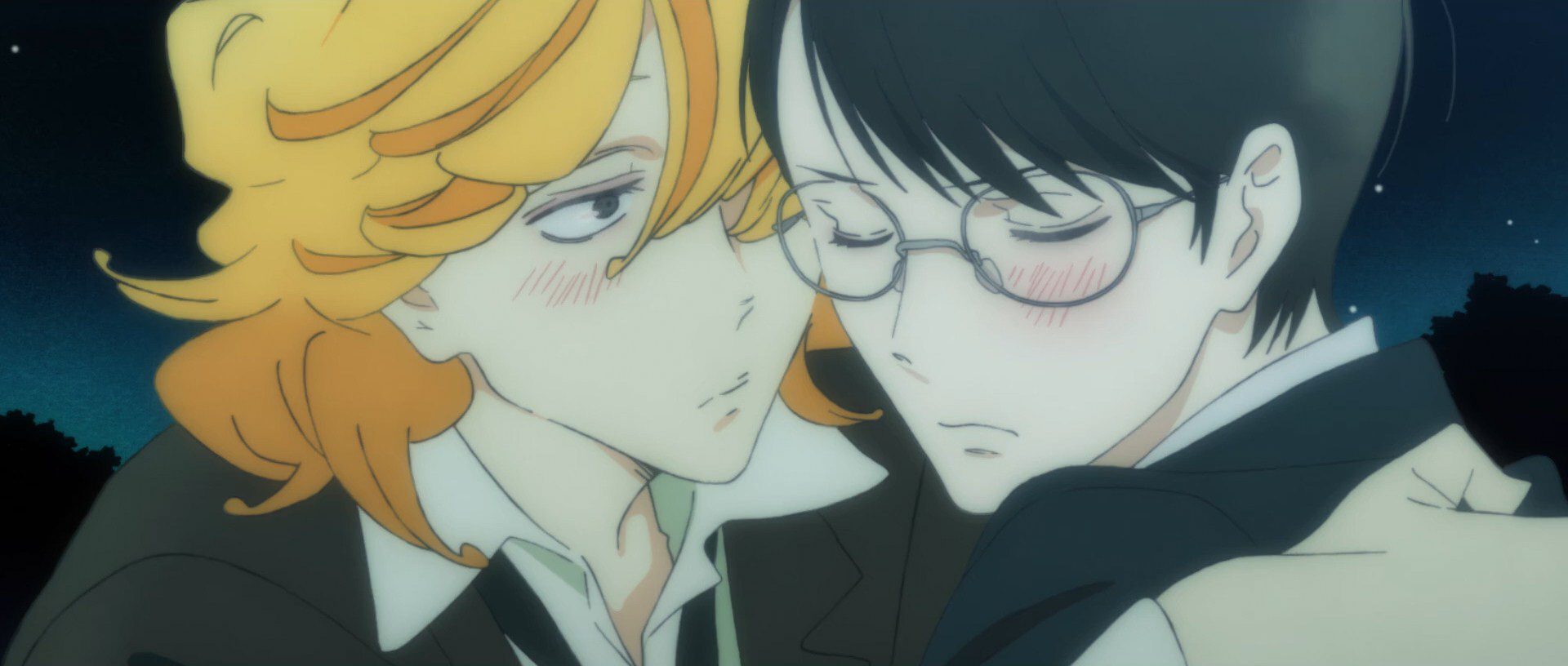 gay anime kiss scene