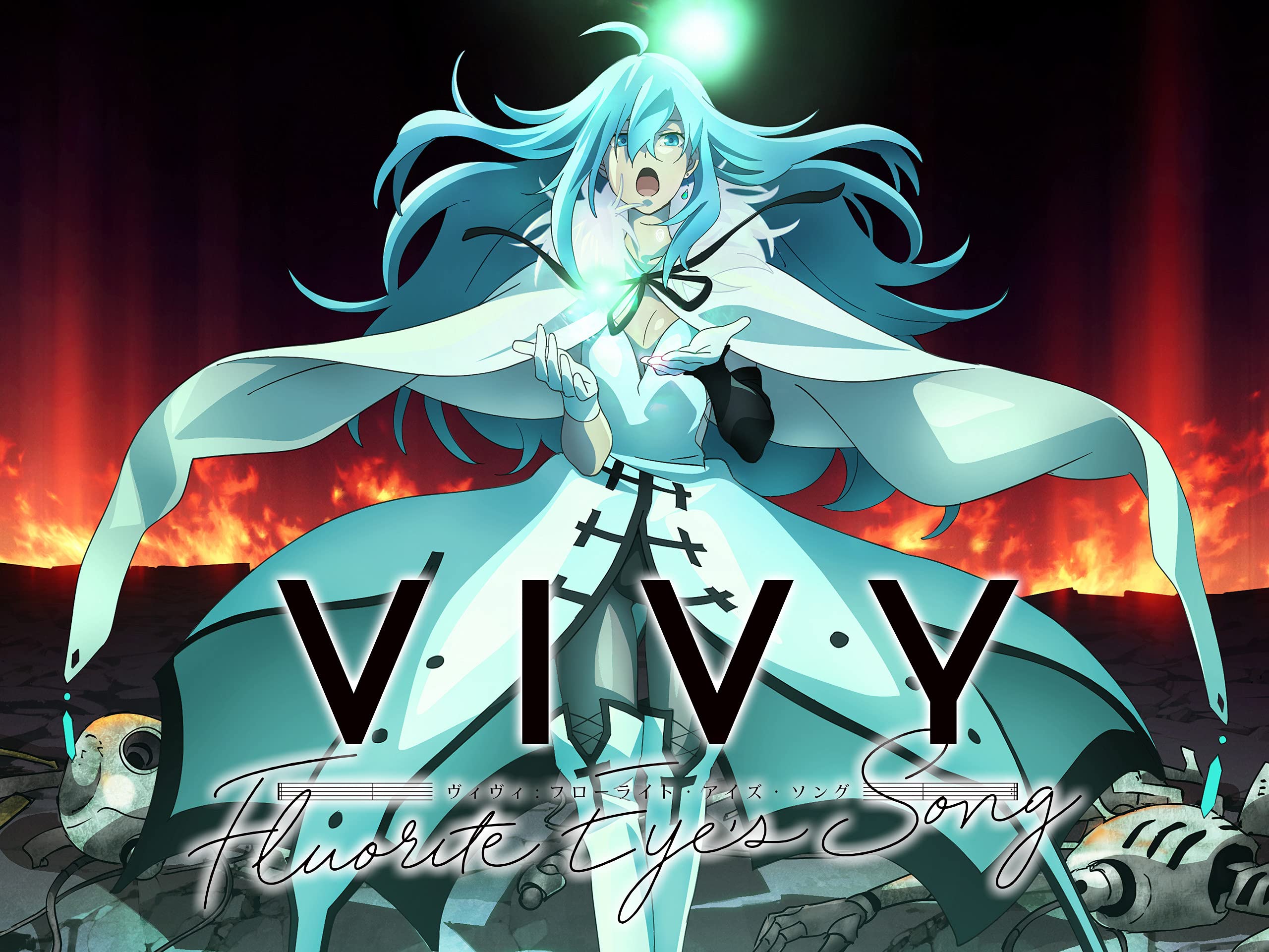 Los 10 mejores animes de Wit Studio - Póster de Vivy: Fluorite Eye's Song