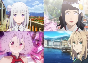 Beautiful Female anime character