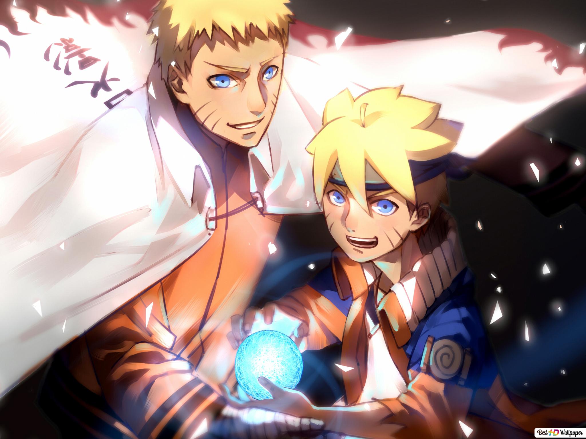 Boruto and Naruto
