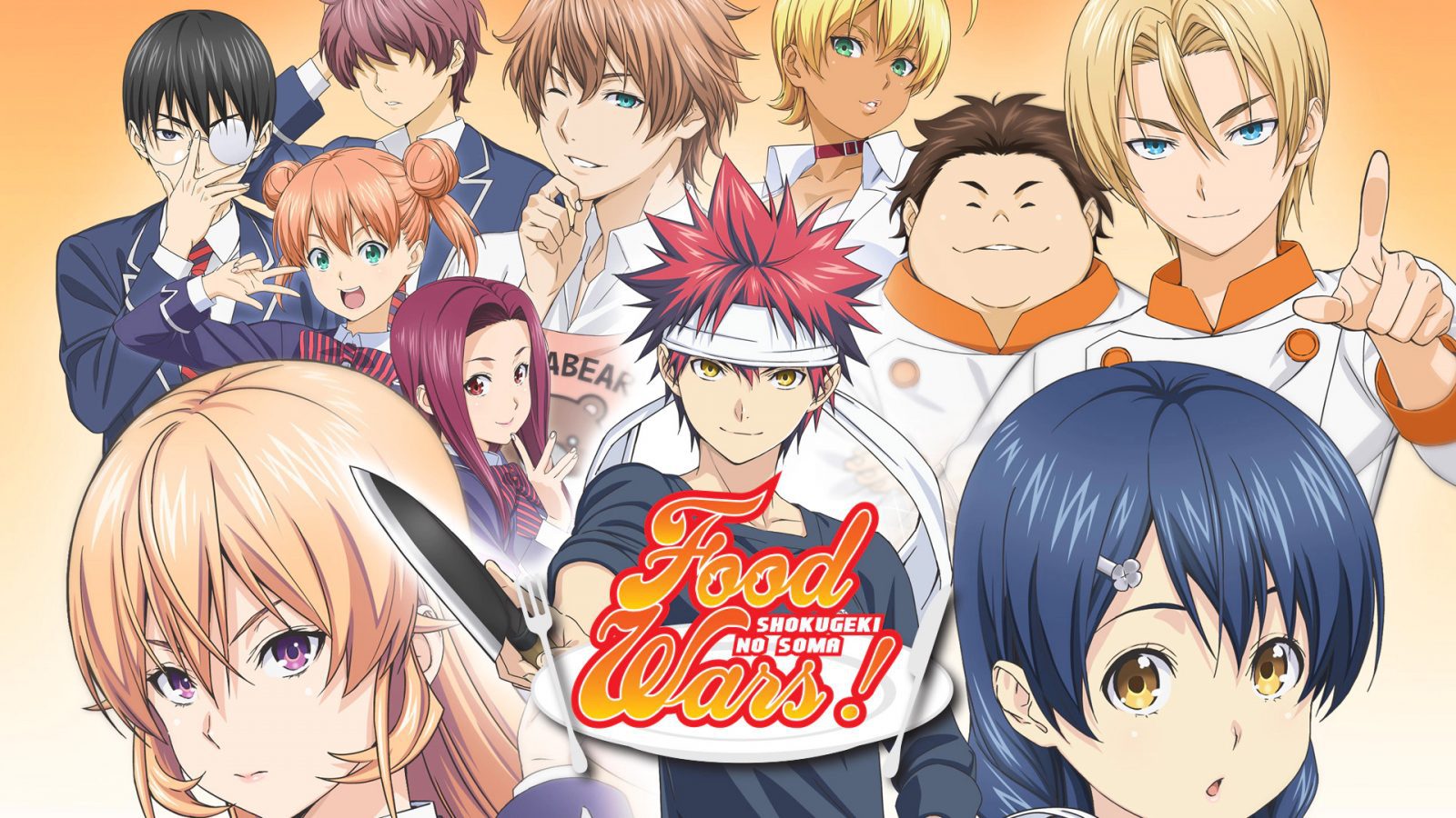 Food Wars -anime series on netflix