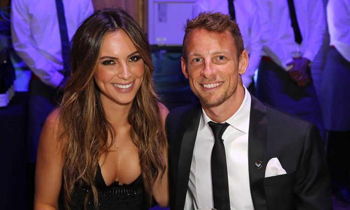 Jenson Button y Brittny Ward