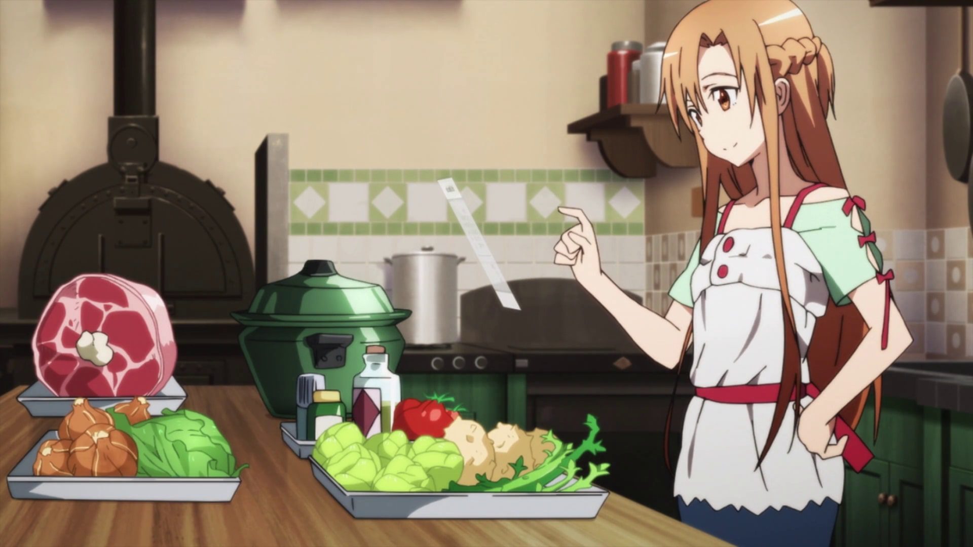 Kirito loves asuna's cooking