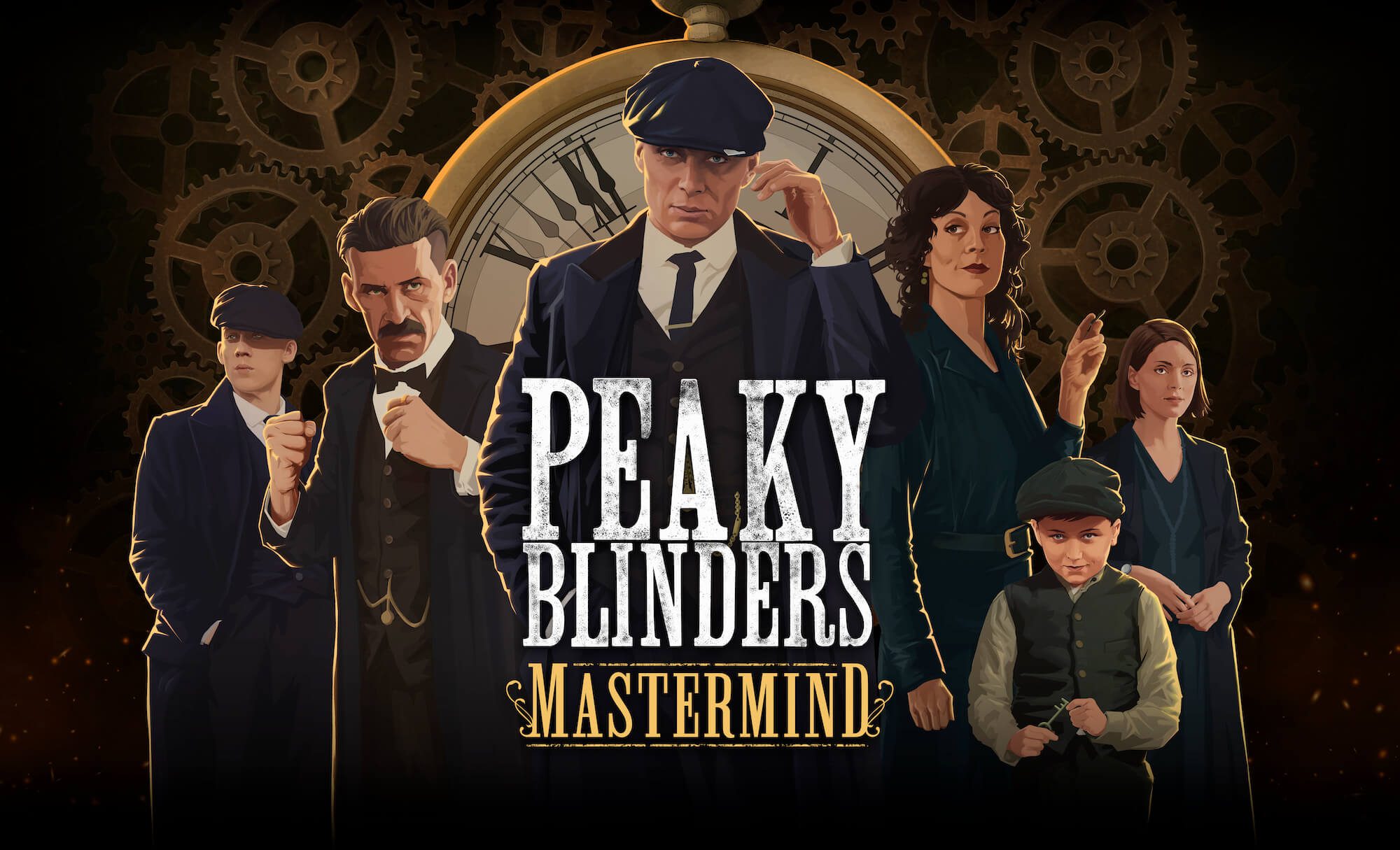 Poster of the British series, Peaky Blinders