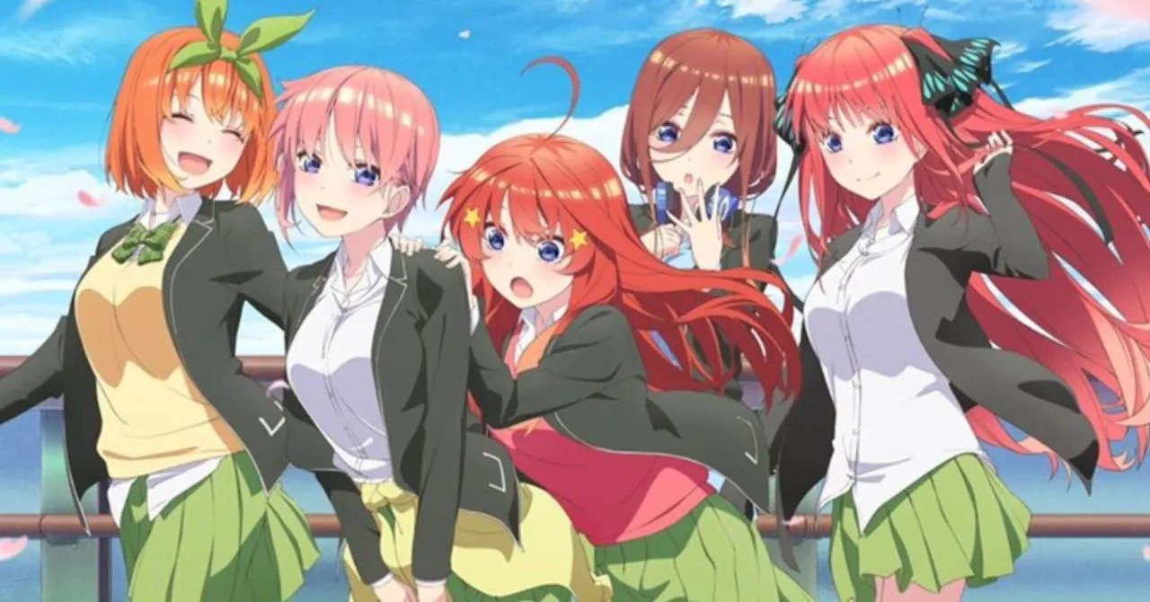 The Quintessential Quintuplets Anime Reveals Visual, Cast, Staff
