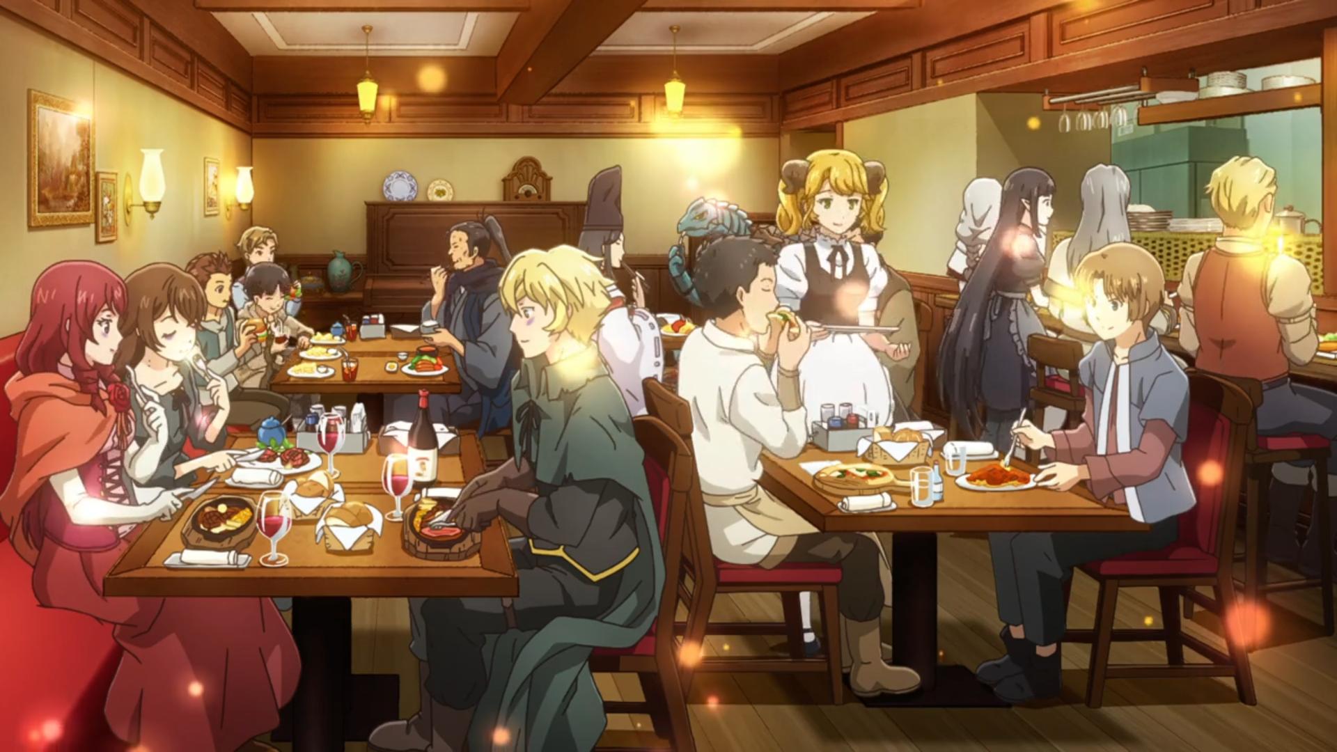 Top 10 Anime you need to Watch before going to Sleep - Restaurant to Another World