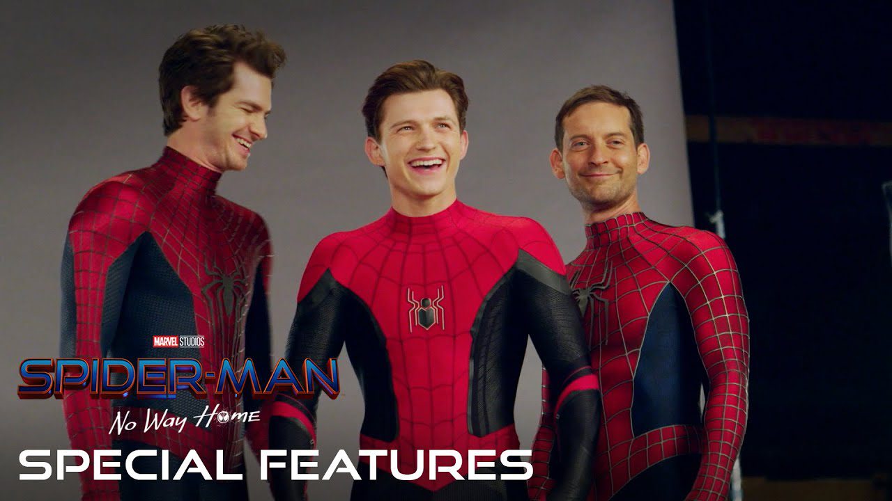 Póster con tres Spiderman revelados