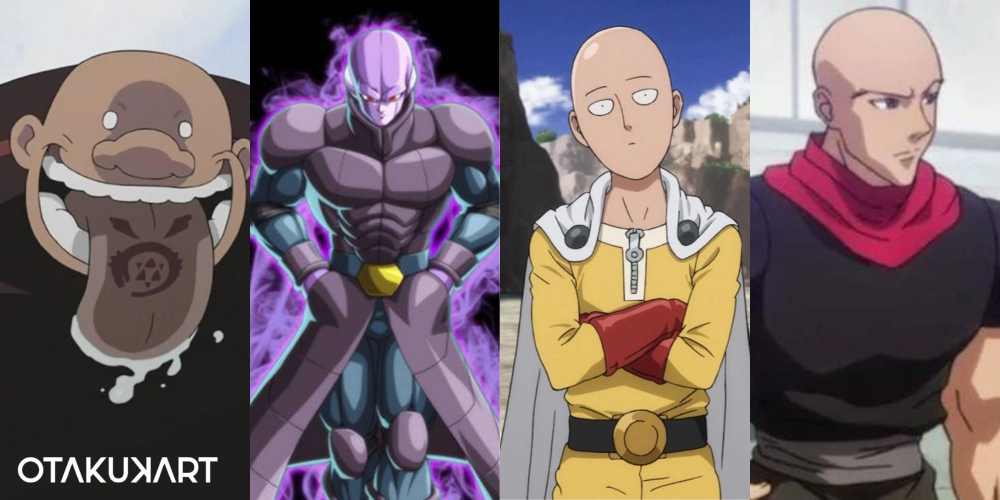 Strongest Bald Anime Characters