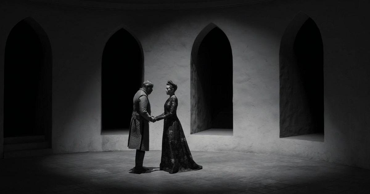 El decorado de La tragedia de Macbeth