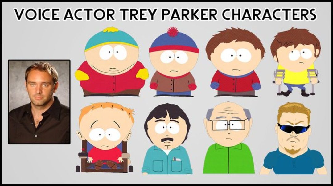 Characters played by Trey Parker