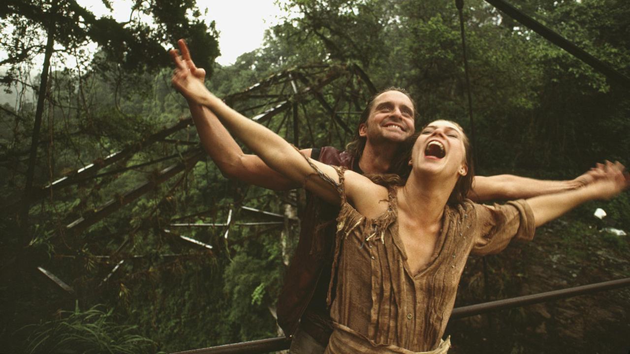 romancing the stone iconic sequence