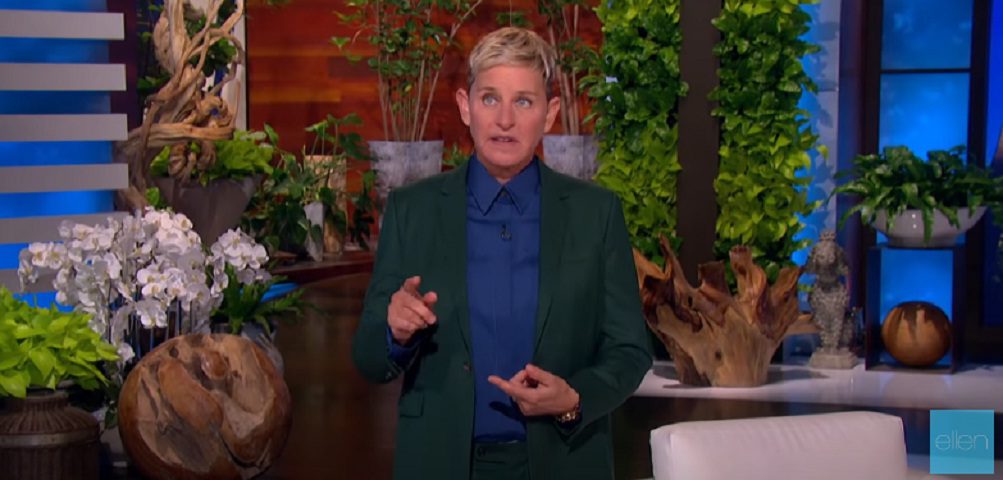 A Still From Ellen's Talk Show