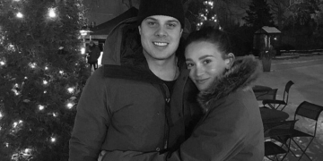 Auston Matthews and Emily Rutledge
