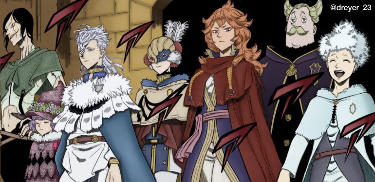 Black Clover Squad Captains Ranked By Strength - OtakuKart