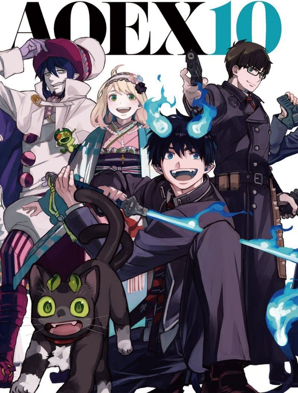Blue Exorcists comeback manga cover