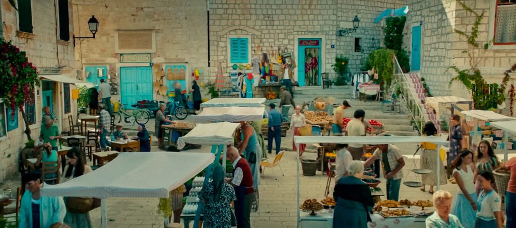 Mercado de Grecia en Mamma Mia 2
