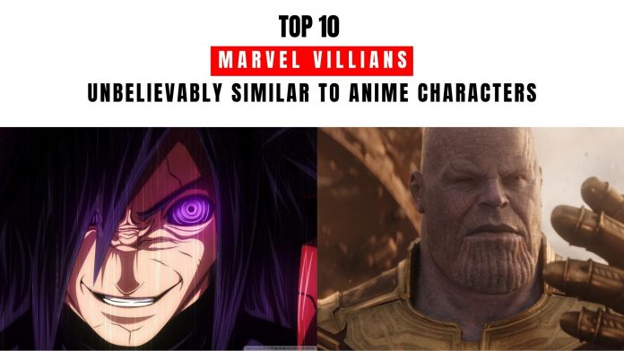 Villanos de Marvel similares a personajes de anime