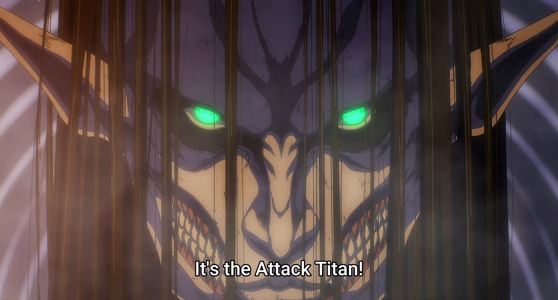 Eren's Titan in Final Episode of Attack On Titan