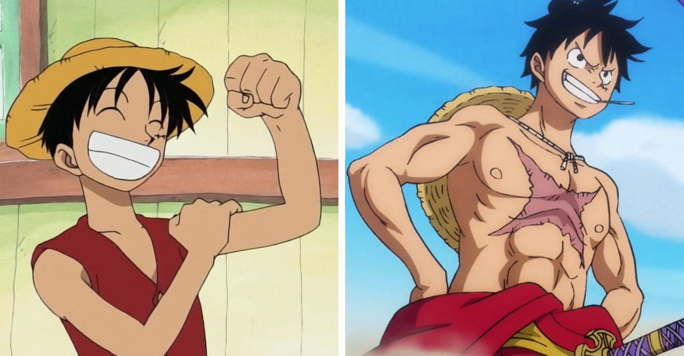 Top 10 One Piece Characters: Then And Now