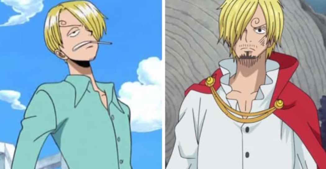 Top 10 One Piece Characters Then And Now