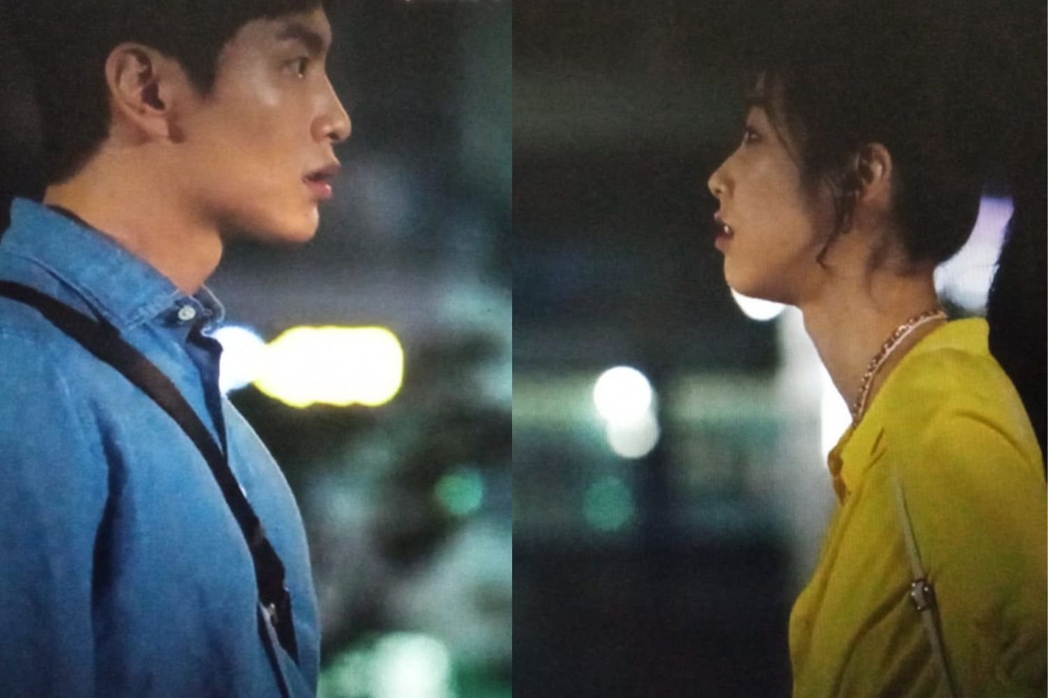 Yeom Chang Hee and his girlfriend's break-up scene.