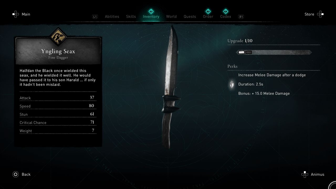Assassins Creed Valhalla Weapons