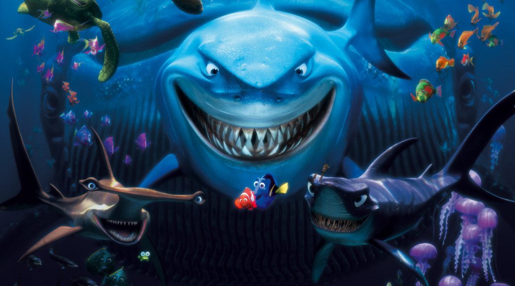 The best shark movie according to the ratings, Finding Nemo