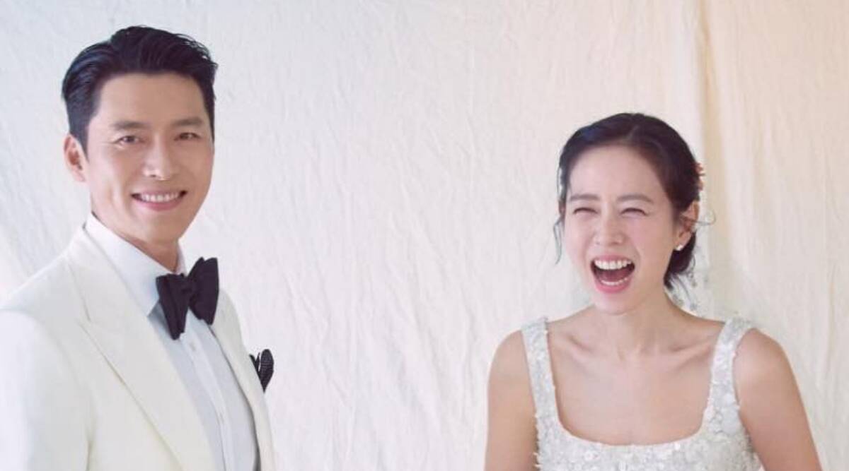 Son ye Jin and Hyun Bin wedding photos and pictures