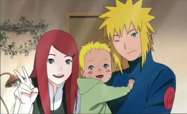 Minato appears for the first time