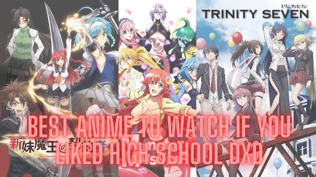 Best Anime like High School DxD