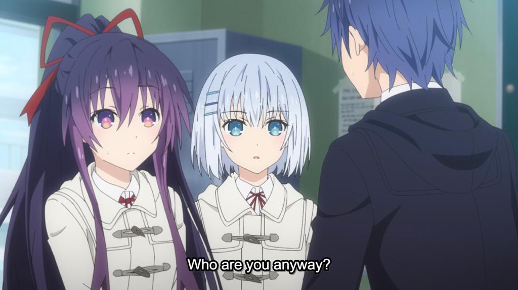 Date A Live Season 4 Episode 8 Release Date - Shidou with Tooka and Origami