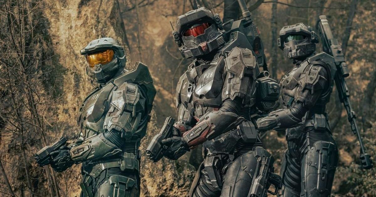 A scene from the TV series, Halo