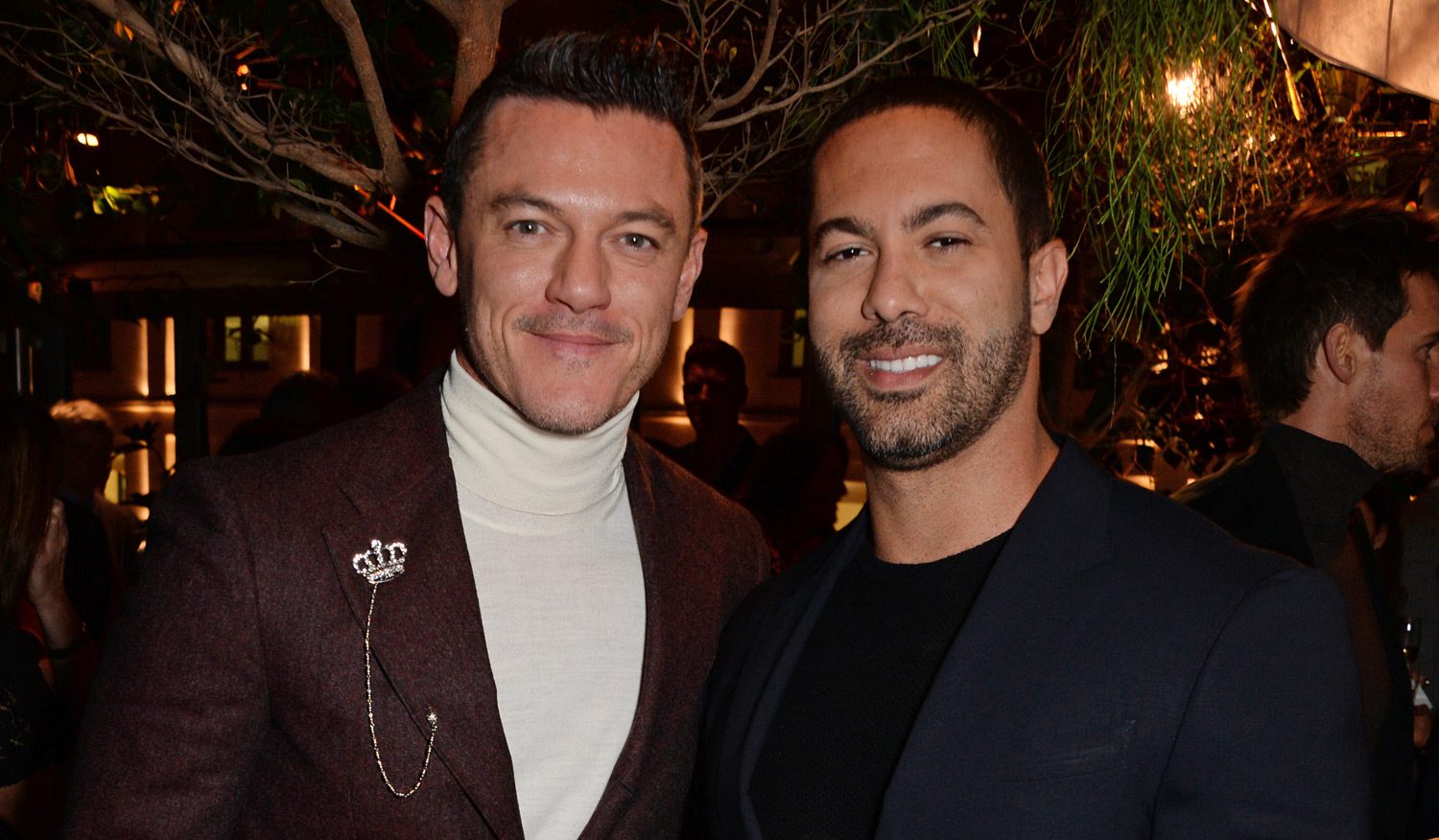 Luke Evans and Victor Turpin