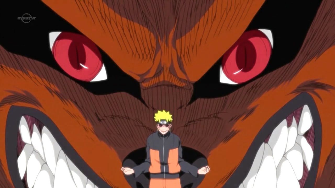 Naruto and Kurama