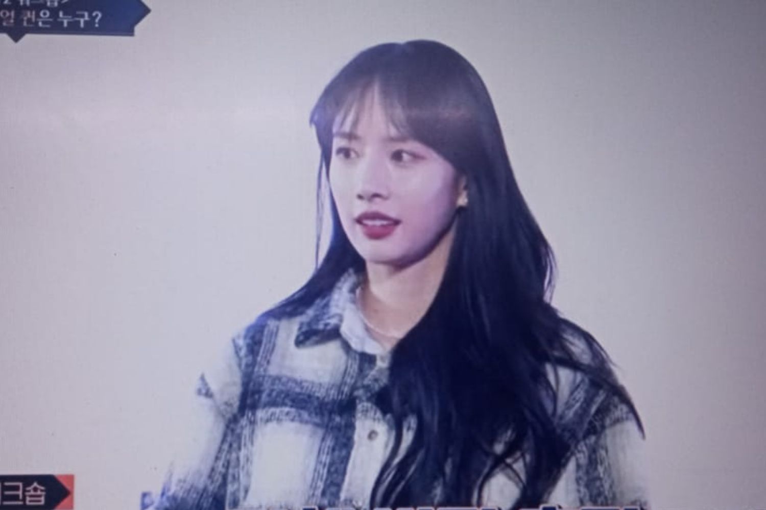SeolA after winning the title of 'Visual Queen'