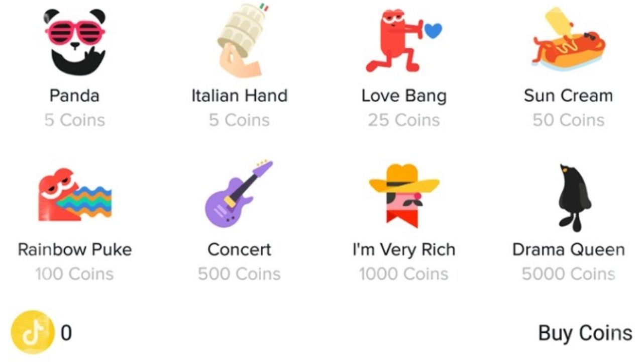 How much is a tiktok coin worth