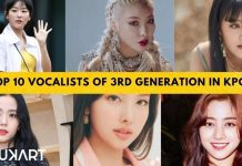 Top 10 vocalists of 3rd generation in Kpop