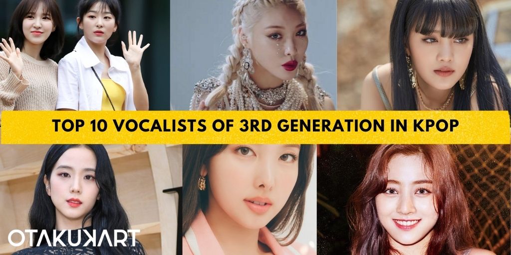 Top 10 vocalists of 3rd generation in Kpop