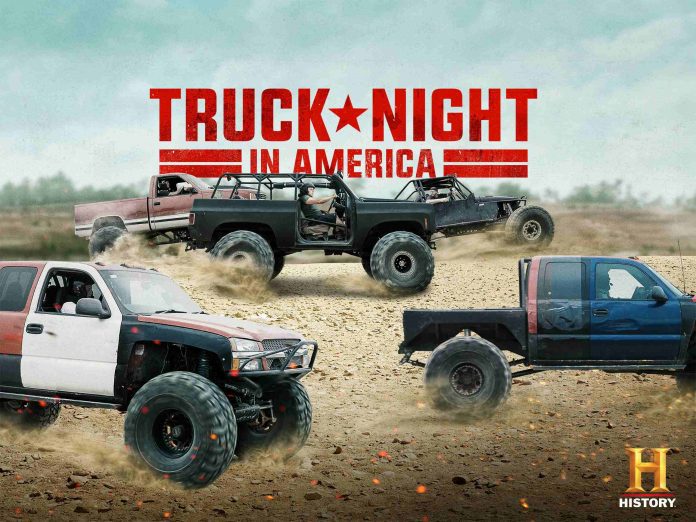 The Poster Of Truck Night In America