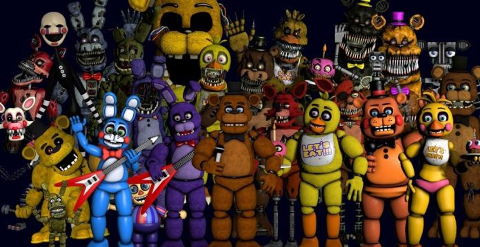 Who is the strip girl in FNaF?