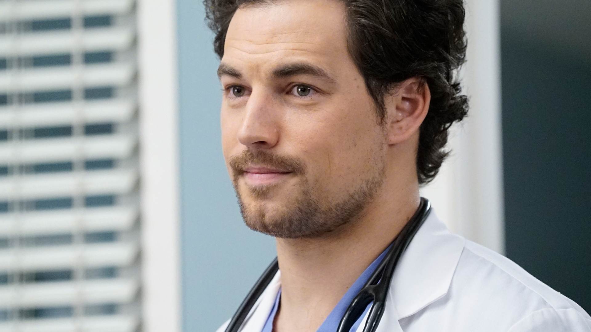 Picture of Deluca from Grey's Anatomy