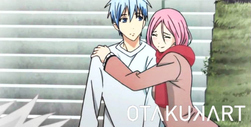 Kuroko and Momoi say their goodbyes 😁 #anime #kurokonobasket #fyp