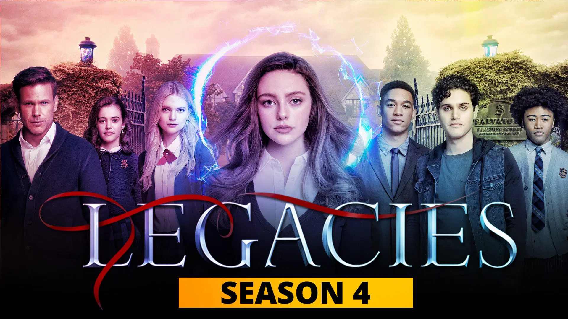 Where can you watch Legacies Season 4? 