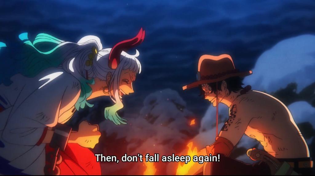 One Piece Episode 1015 - Ace and Yamato Flashback